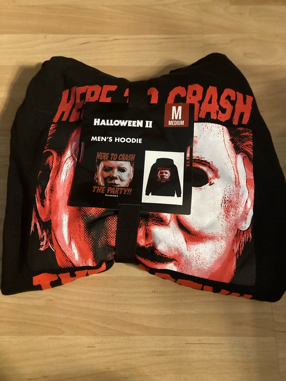 MAD Engine Halloween II Black and Red Men's Hoodie